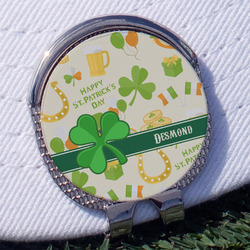 St. Patrick's Day Golf Ball Marker - Hat Clip