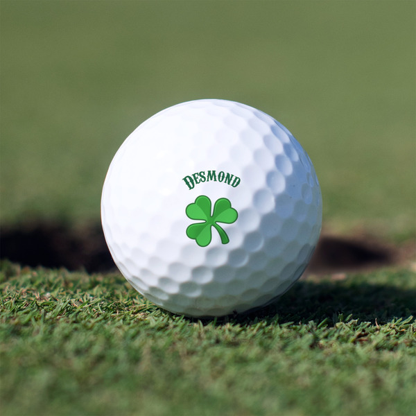 Custom St. Patrick's Day Golf Balls - Non-Branded - Set of 3 (Personalized)