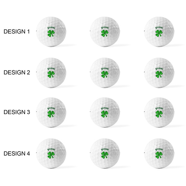 St. Patrick's Day Golf Balls - Titleist - Set of 12 - APPROVAL