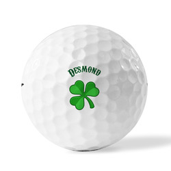 St. Patrick's Day Personalized Golf Ball - Titleist Pro V1 - Set of 12 (Personalized)