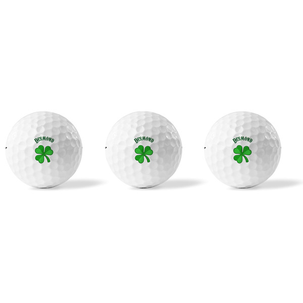 St. Patrick's Day Golf Balls - Titleist - Set of 3 - APPROVAL