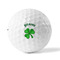 St. Patrick's Day Golf Balls - Titleist - Set of 3 - FRONT