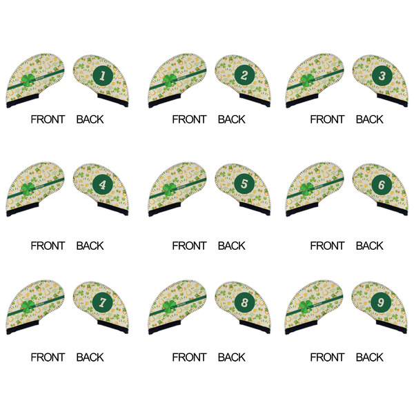 St. Patrick's Day Golf Club Covers - APPROVAL (set of 9)