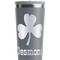 St. Patrick's Day Grey RTIC Everyday Tumbler - 28 oz. - Close Up