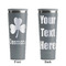 St. Patrick's Day Grey RTIC Everyday Tumbler - 28 oz. - Front and Back