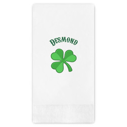 St. Patrick's Day Guest Napkins - Full Color - Embossed Edge (Personalized)