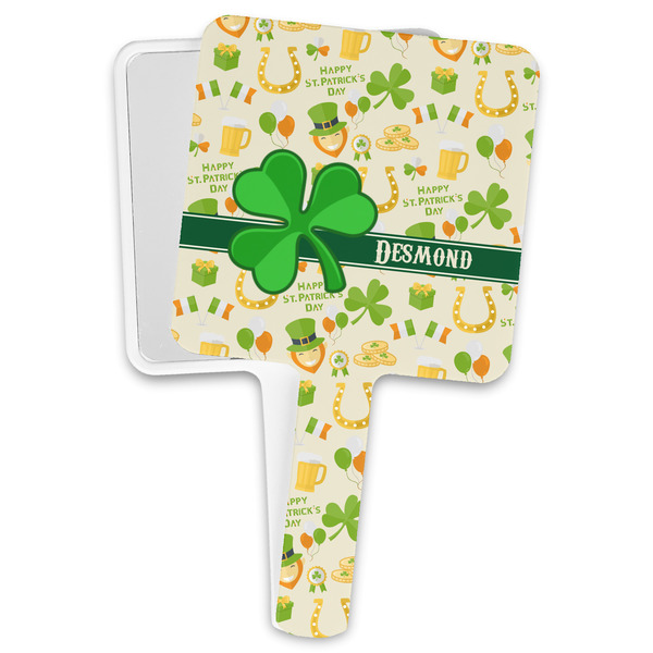 Custom St. Patrick's Day Hand Mirror (Personalized)