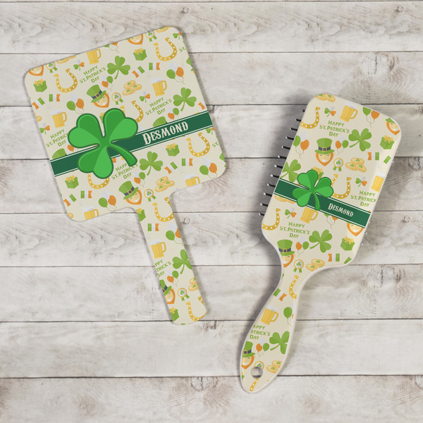 St. Patrick's Day Hand Mirrors - In Context