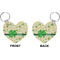 St. Patrick's Day Heart Keychain (Front + Back)