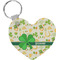 St. Patrick's Day Heart Keychain (Personalized)
