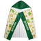 St. Patrick's Day Hooded Towel - Folded