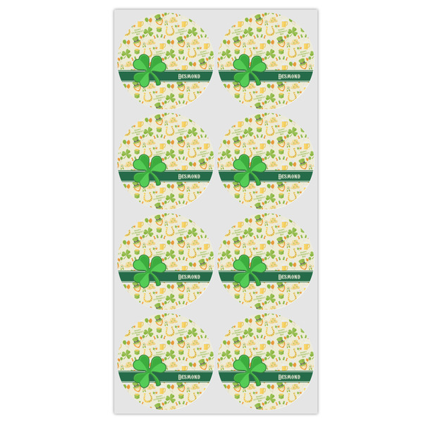St. Patrick's Day Icing Circle - Medium - Set of 8