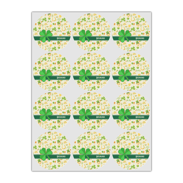 St. Patrick's Day Icing Circle - Small - Set of 12
