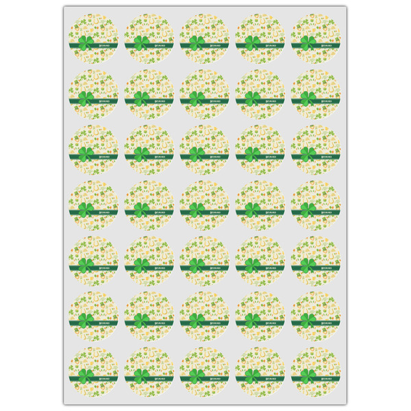 St. Patrick's Day Icing Circle - XSmall - Set of 35
