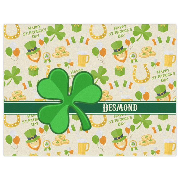 St. Patrick's Day Indoor / Outdoor Rug - 6'x8' - Front Flat