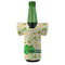 St. Patrick's Day Jersey Bottle Cooler - FRONT (on bottle)