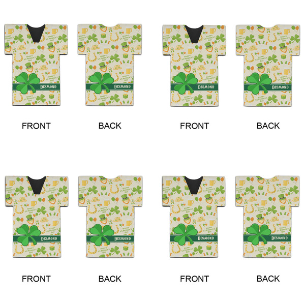 St. Patrick's Day Jersey Bottle Cooler - Set of 4 - APPROVAL