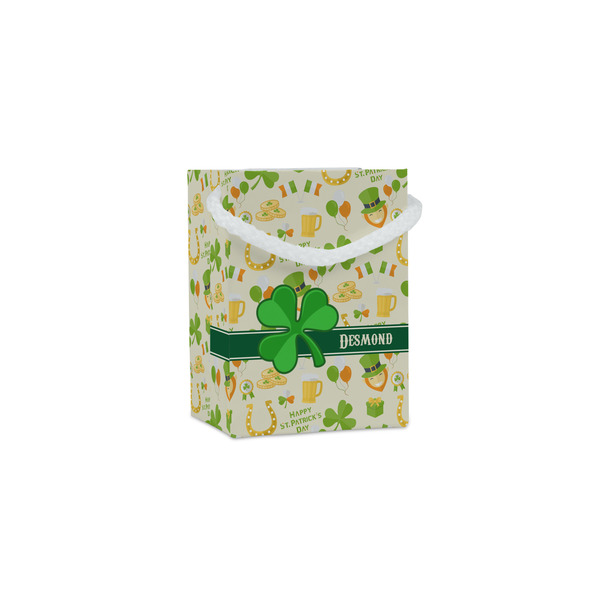 Custom St. Patrick's Day Jewelry Gift Bags - Gloss (Personalized)