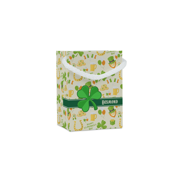 Custom St. Patrick's Day Jewelry Gift Bags - Matte (Personalized)