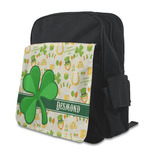 St. Patrick's Day Preschool Backpack (Personalized)