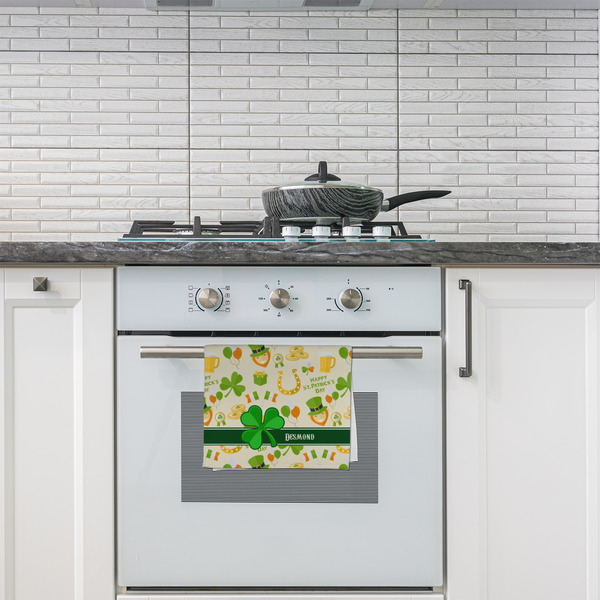 St. Patrick's Day Kitchen Towel - Poly Cotton - Lifestyle