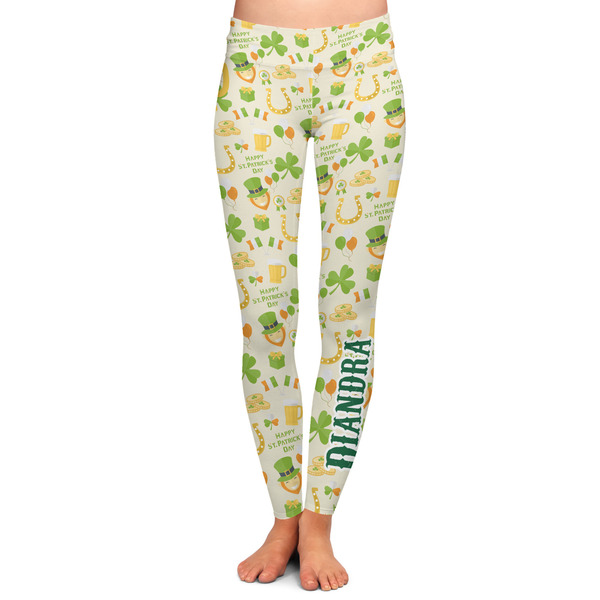 Custom St. Patrick's Day Ladies Leggings - Extra Large (Personalized)
