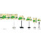 St. Patrick's Day Lamp Full View Size Comparison