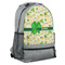 St. Patrick's Day Large Backpack - Gray - Angled View
