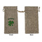 St. Patrick's Day Large Burlap Gift Bags - Front Approval