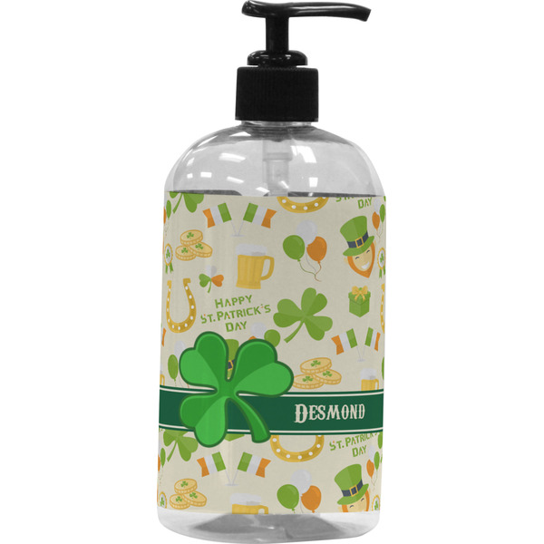 Custom St. Patrick's Day Plastic Soap / Lotion Dispenser (Personalized)
