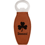 St. Patrick's Day Leatherette Bottle Opener (Personalized)