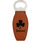 St. Patrick's Day Leatherette Bottle Opener (Personalized)
