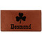 St. Patrick's Day Leatherette Checkbook Holder (Personalized)