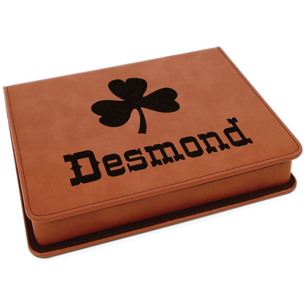 Custom St. Patrick's Day Leatherette 4-Piece Wine Tool Set (Personalized)