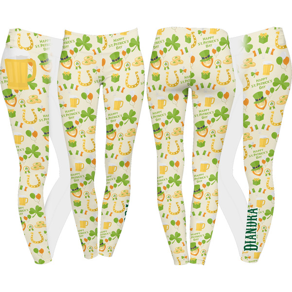 St. Patrick's Day Leggings Turn Around - Apvl