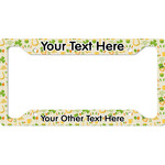 St. Patrick's Day License Plate Frame - Style A (Personalized)