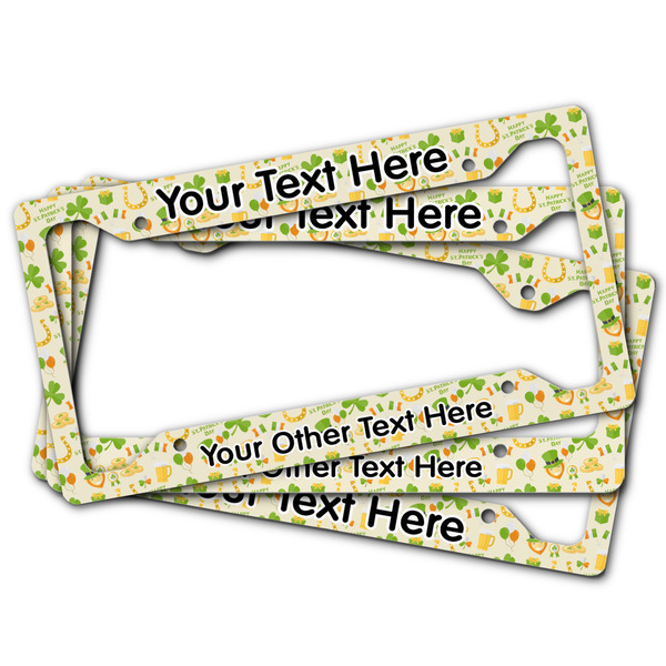 St. Patrick's Day License Plate Frames - (PARENT MAIN)