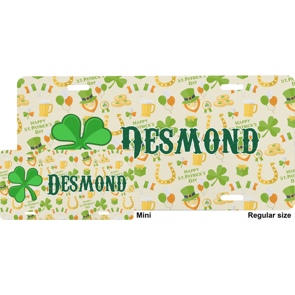 St. Patrick's Day License Plate (Sizes)