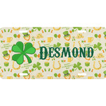 St. Patrick's Day Front License Plate (Personalized)