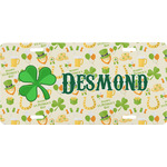 St. Patrick's Day Front License Plate (Personalized)