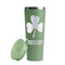 St. Patrick's Day Light Green RTIC Everyday Tumbler - 28 oz. - Lid Off