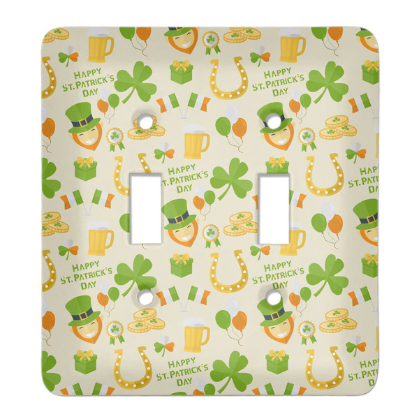 Custom St. Patrick's Day Light Switch Cover (2 Toggle Plate)