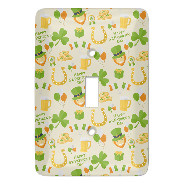 Custom St. Patrick's Day Light Switch Cover (Single Toggle)