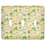 St. Patrick's Day Light Switch Cover (3 Toggle Plate)