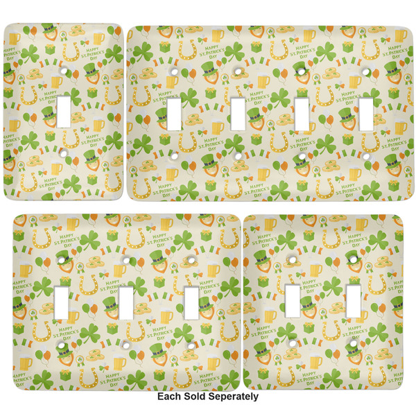 St. Patrick's Day Light Switch Covers all sizes