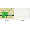 St. Patrick's Day Linen Placemat - APPROVAL Single (single sided)