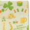 St. Patrick's Day Linen Placemat - DETAIL
