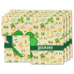 St. Patrick's Day Double-Sided Linen Placemat - Set of 4 w/ Name or Text