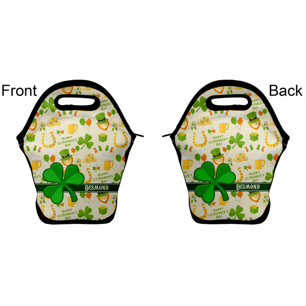 St. Patrick's Day Lunch Bag - Front and Back