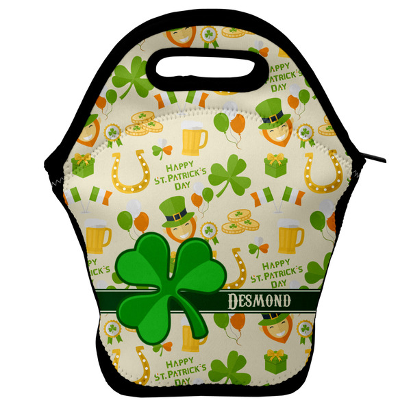 Custom St. Patrick's Day Lunch Bag w/ Name or Text